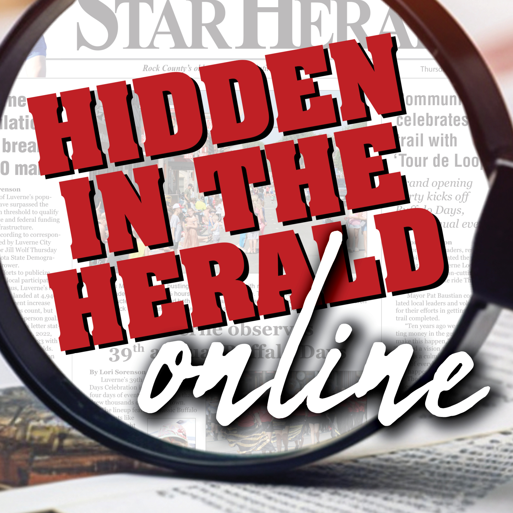 Hidden in the Herald - ONLINE