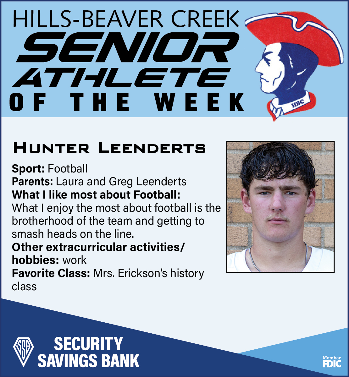 H-BC Senior Athletes of the Week