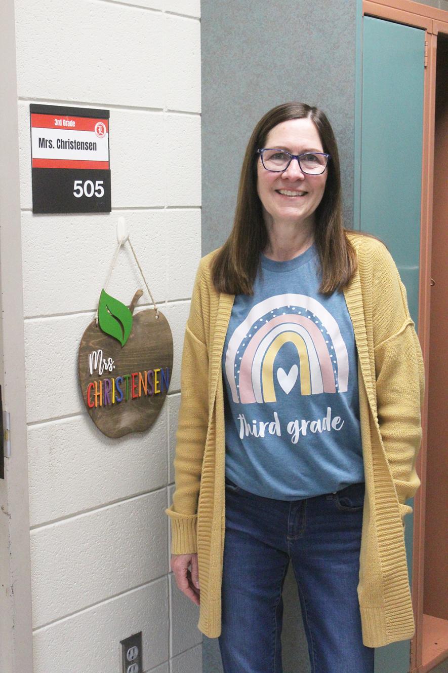 Pam Christensen decided the 2024-25 school year was her last after spending 30 years in education, 25 of which were at Luverne Elementary. Mavis Fodness/Rock County Star Herald Photo