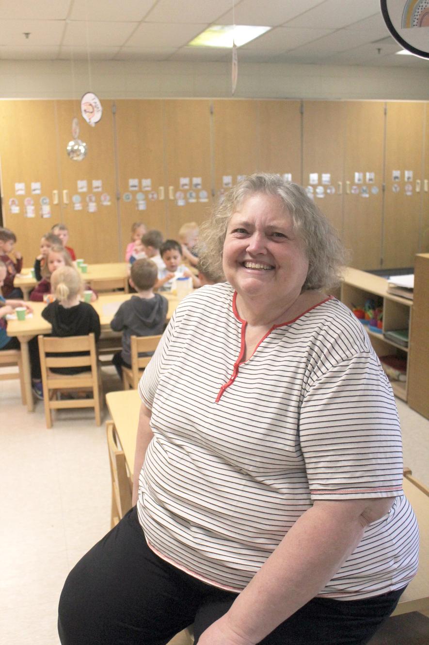 Becky Runnoe retires from Luverne Public Schools after 40 years as an early childhood special education teacher. Mavis Fodness/Rock County Star Herald Photo
