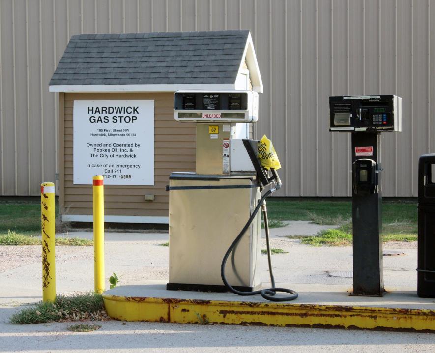 Both the unleaded gasoline and diesel pumps at the Hardwick Gas Stop have been inoperable since May after a power surge damaged the electronics. City council members have since then purchased the business and at the Oct. 8 meeting decided to consider selling the gas stop once it is operational again. Mavis Fodness/Rock County Star Herald Photo