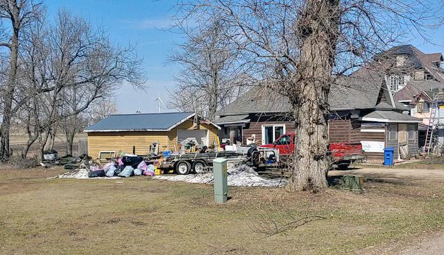 The Hardwick City Council issued an administrative order to the property owner and resident(s) at 114 Buckingham Street. The house has deteriorated to the point where it does not meet the city’s building standards, and the property’s unkempt condition poses a nuisance. Photo courtesy of the City of Hardwick