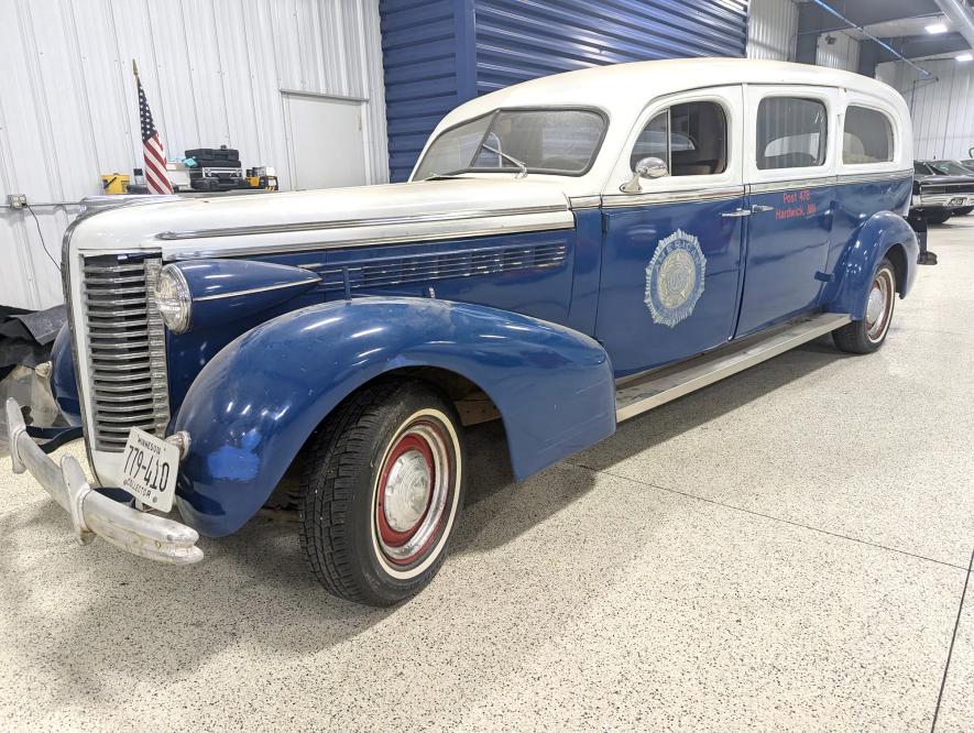 The former Hardwick American Legion-owned limousine was advertised for sale in August after being stored in the Okoboji Classic Cars warehouse for the past nine years. Photo courtesy of Okoboji Classic Cars