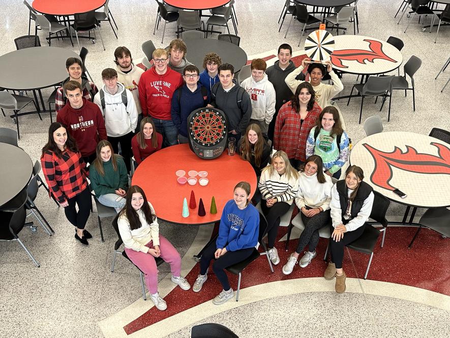 Pictured are (front, from left) Emma Lusty, Abby Boltjes, (second row) Corynn Oye, Kendra Thorson, Julia Hoogland, Kayla Bloemendaal, Augusta Papik, Hailey Como, (third row) Mrs. Kopp, Zach Terrio, Isaac DeBates, Keaton Ahrendt, Zane Walgrave, Chase Matthiesen, Levi Huisman, Tiana Franken, Andrea Luitjens,  (back) Nathan Kinsinger, Will Serie, Layne Sasker, Lucas Kelly, Austin Sandbulte and Traytan Sayavong. Lori Sorenson/Rock County Star Herald Photo