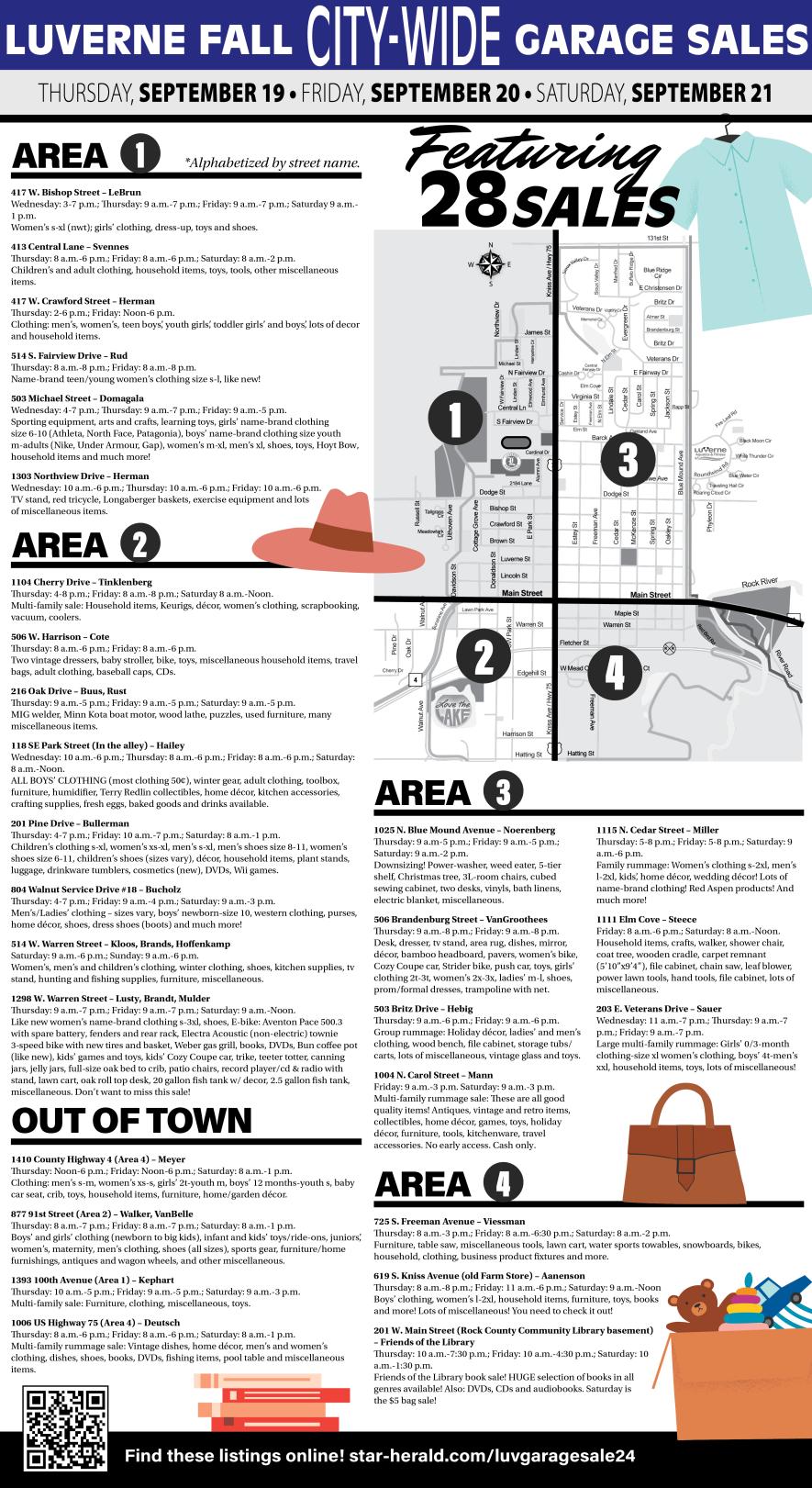 Fall 2024 City-Wide Garage Sales