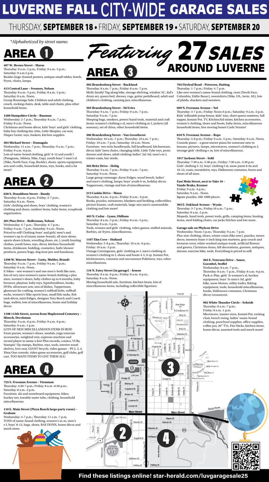 Fall 2025 City-Wide Garage Sales
