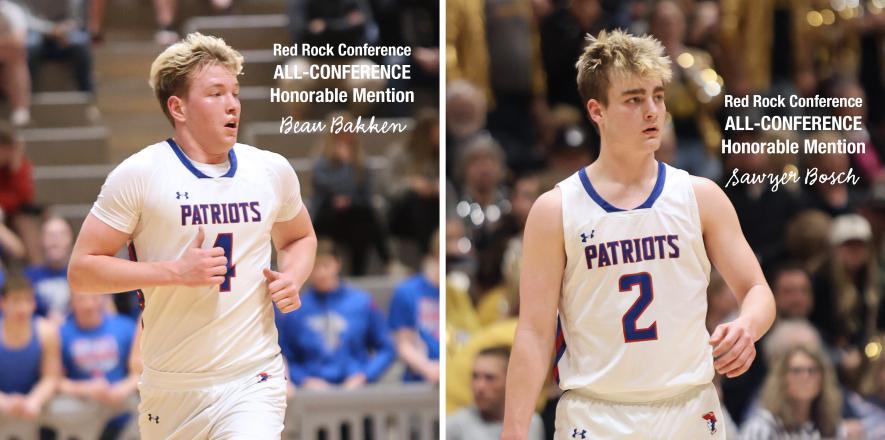 Bakken, Bosch selected for all-conference