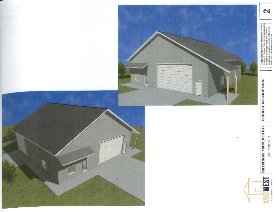 Magnolia Township Board of Supervisors requested a conditional use permit to construct a shop and township hall on an acre of land in Section 14 of Magnolia Township. The 60-by-60-foot building would house the township’s maintainer and other equipment as well as a meeting room. The acre of land is located west of the city of Magnolia along County Road 4.