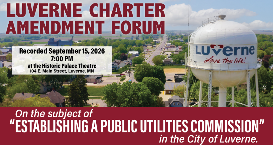 Luverne Charter Amendment Forum