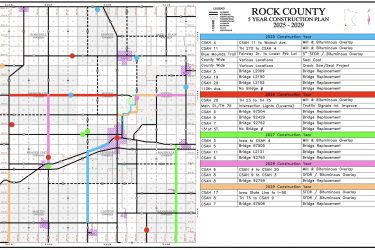 Graphic courtesy of the Rock County Highway Department