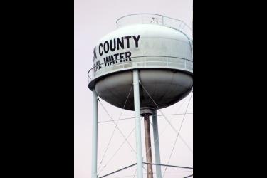 A deracho event in May 2022 damaged the current 125,000-gallon Rock County Rural Water System tower located southeast of Beaver Creek. The high winds twisted the connection between the bowl and the stem, which would be expensive to repair. Mavis Fodness/Rock County Star Herald Photo