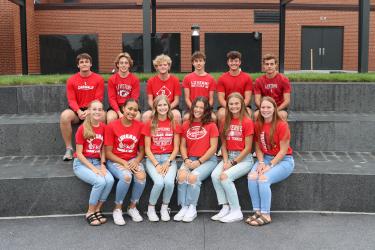 Twelve Luverne High School students are this year’s candidates for homecoming king and queen. Coronation will be at 7 p.m. Tuesday, Oct. 3, in the school’s performing arts center. Candidates include (front, from left) Jenna DeBates, Kira John, Elle Halverson, Belle Smidt, Sarah Stegenga, Anika Boll, (back) Conner Connell, Patrick Kroski, Kai Buss, Tyler Arends, Henry Hartquist and Zach Terrio. Submitted Photo