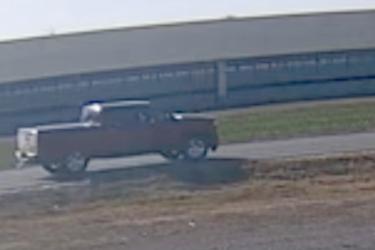 The Minnesota Bureau of Investigation released an image captured by a dairy operation on County Road 8 of a maroon pickup driving by during the timeframe in question in a fatal pedestrian incident Dec. 13.