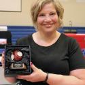 Emily Opheim is the 2024 Hills-Beaver Creek Education Association Friend of Education. She was presented the award Friday night during the H-BC High School graduation in Hills.