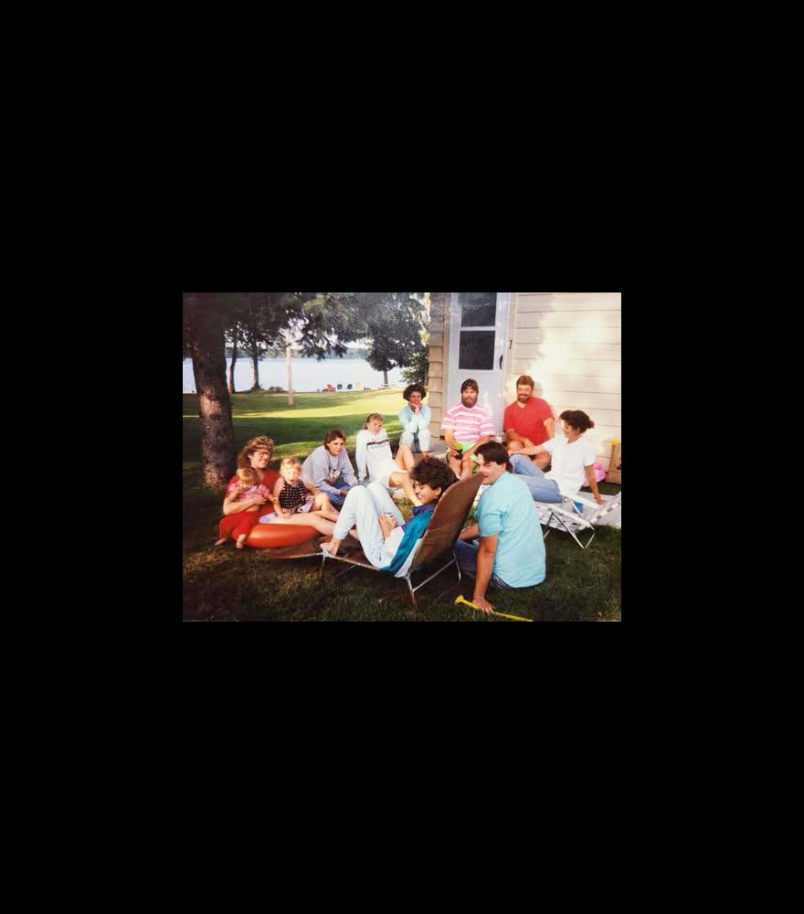The Bremer family at the resort circa 1990. 
